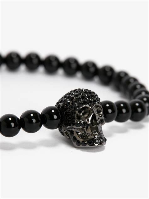 alexander mcqueen pave skull.